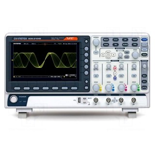 Oscilloscope: digital | DSO | Ch: 4 | 200MHz | 1Gsps | 10Mpts | LCD TFT 8"
