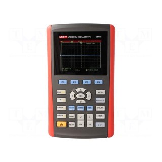 Handheld oscilloscope | 25MHz | LCD TFT 3,5" | Ch: 1 | 250Msps | 12kpts