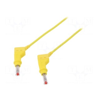 Connection cable | 32A | banana plug 4mm,both sides | Len: 2m
