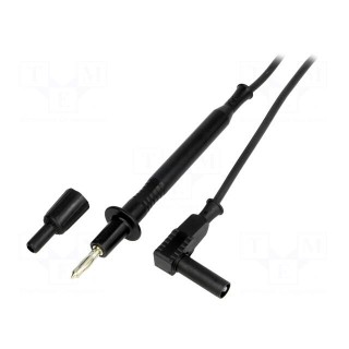 Test lead | 20A | 4mm banana plug-probe tip | with protection