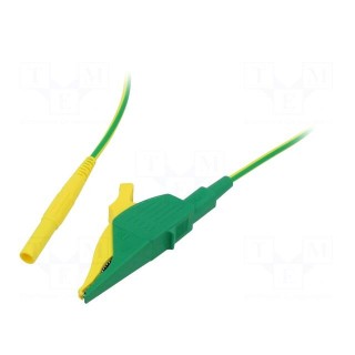 Test lead | 32A | banana plug 4mm,aligator clip | insulated