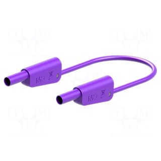 Test lead | 32A | banana plug 4mm,both sides | Urated: 1kV | Len: 2m