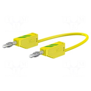 Test lead | 60VDC | 30VAC | 19A | banana plug 4mm,both sides