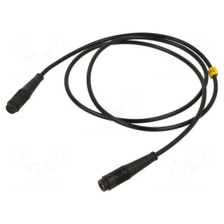 Test lead | 60VDC | 30VAC | 32A | banana socket 4mm,both sides | black