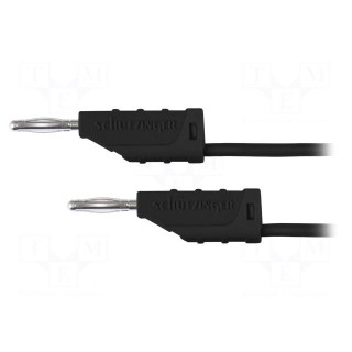 Test lead | 70VDC | 33VAC | 10A | banana plug 2mm,both sides | Len: 1m