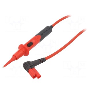 Test lead | Len: 1.4m | red | Features: with remote control switch