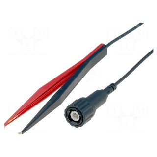 Test tweezers | 60VDC | BNC plug,test tweezers | Len: 1.1m