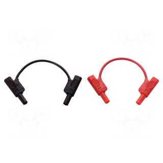 Test lead | Len: 0.2m | red and black | PSM-2010,PSM-3004,PSM-6003