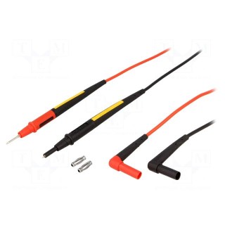 Test leads | Inom: 10A | Len: 1.2m | test leads x2 | red and black