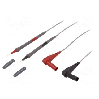Test leads | Inom: 3A | Len: 1.2m | test leads x2 | red and black