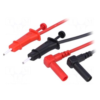 Test leads | Urated: 300V | Len: 1m | test leads x2 | red and black