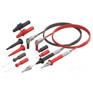 Set of measuring probes | 3A,5A,10A | black,red