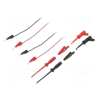 Test leads | red and black | 932961001