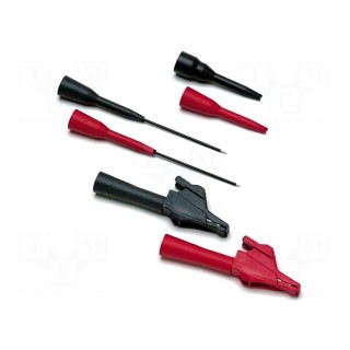 Kit of test probes | 3A | 300V | red and black