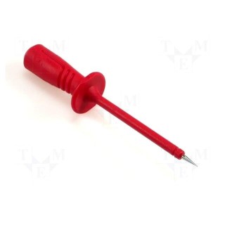 Probe tip | 1000V | red | Tip diameter: 2mm | Socket size: 4mm