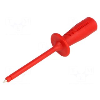 Test probe | 1000V | red | Tip diameter: 2mm | Socket size: 4mm