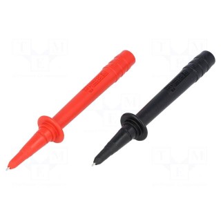 Test probe | 10A | 1kV | red and black | Socket size: 4mm