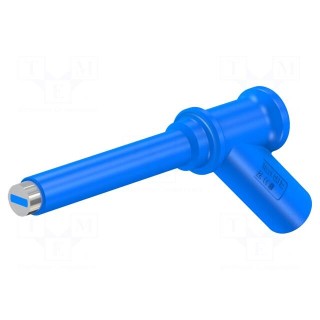 Probe tip | 2A | blue | Tip diameter: 7mm | Socket size: 4mm