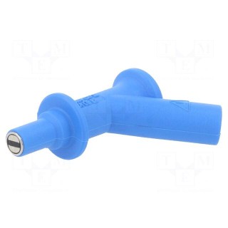 Probe tip | 2A | blue | Tip diameter: 7mm | Socket size: 4mm