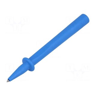 Probe tip | 32A | blue | Tip diameter: 4mm | Socket size: 4mm