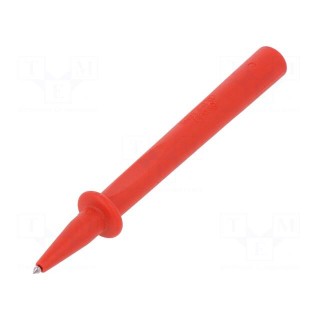 Probe tip | 32A | red | Tip diameter: 4mm | Socket size: 4mm