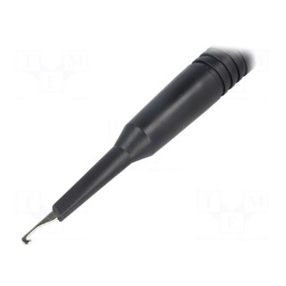 Clip-on probe | hook type | 15A | 1kVDC | black | 116.84mm