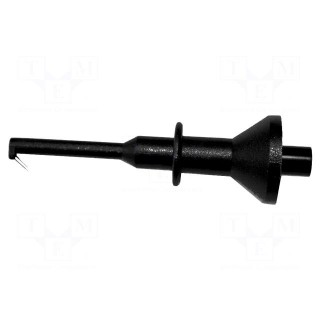 Clip-on probe | hook type | 15A | 1kVDC | black | 56.64mm