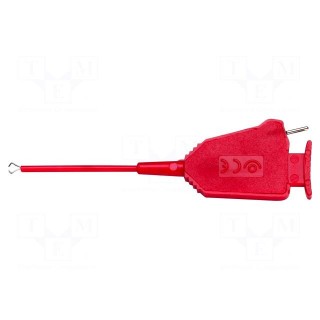 Clip-on probe | pincers type | 1A | 70VDC | 0.8mm | 33VAC | POM-72905-0