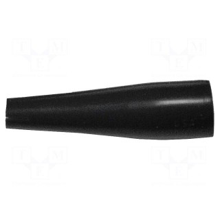 Insulator | 3kV | black | Application: BU-34 | Mat: PVC | 30mm