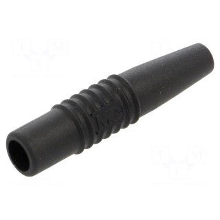 Accessories: socket cover | black | Overall len: 59.5mm