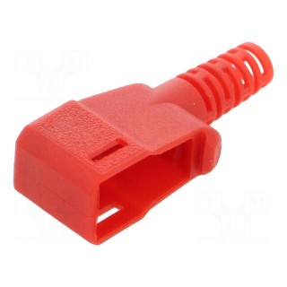 Accessories: plug case | red | Overall len: 35.5mm | Socket size: 4mm