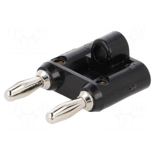 Stackable safety shunt | 15A | 5kV | black | non-insulated | 39.37mm