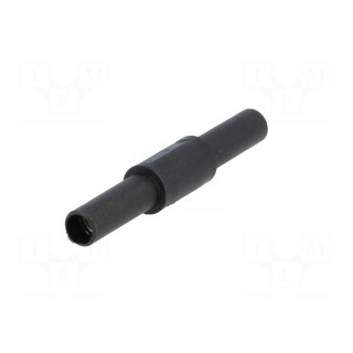 Adapter | 36A | black | insulated | Contacts: brass