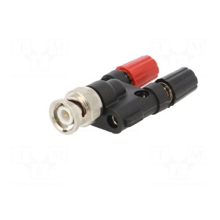 Adapter | 500VAC | BNC plug,banana 4mm plug x2