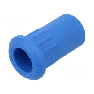 Case | 25A | 20.5mm | blue | for banana sockets