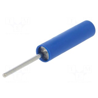 Socket | 4mm banana | 20A | 1kVAC | blue | nickel plated | -25÷80°C | 10mΩ