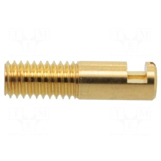 Socket | 4mm banana | 36A | gold-plated | soldered