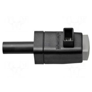 Laboratory clamp | grey | 300VDC | 16A | screw | nickel | polyamide | 29mm