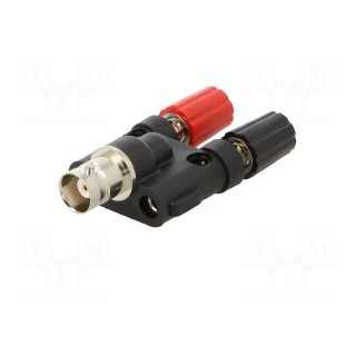 Adapter | 60VDC | Type: with 4mm transversal socket | max.115°C