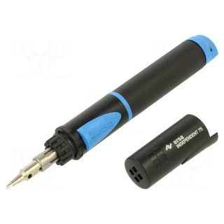 Soldering iron: gas | 75W | 580°C | Shape: chisel | 1h | Independent 75
