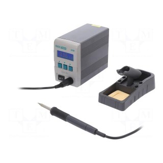 Soldering station | Station power: 90W | 80÷480°C | ESD | Display: LCD