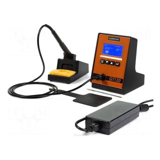 Soldering station | Station power: 120W | ESD | Display: LCD 2,5"