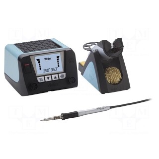 Soldering station | Station power: 150W | 100÷450°C | ESD | Ch: 2 | WT