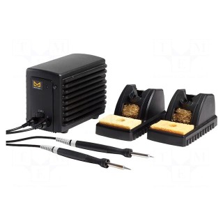 Soldering station | Station power: 60W | ESD | Ch: 2 | 120x200x152.5mm
