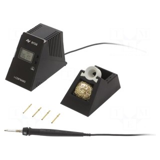 Soldering station | Station power: 80W | 150÷450°C | ESD