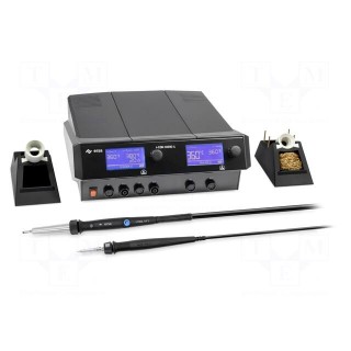 Hot air soldering station | 500W | 150÷450°C | 230VAC | ESD