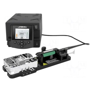 Soldering station | 250W | 90÷500°C | 230VAC | Display: LCD | ESD