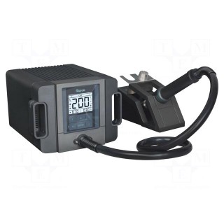 Hot air soldering station | digital,touchpad | 1000W | 100÷500°C