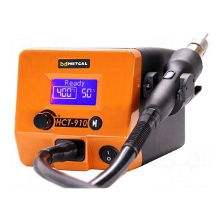 Hot air soldering station | digital,with knob | 900W | 50÷600°C