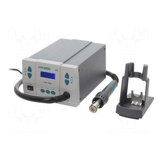 Hot air soldering station | digital,with push-buttons | 1000W